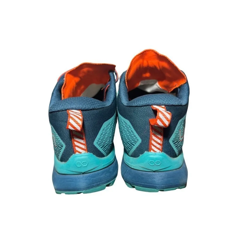 La Sportiva Blue and Orange Trail Running women’s size 7 Gore Tex jackal 2